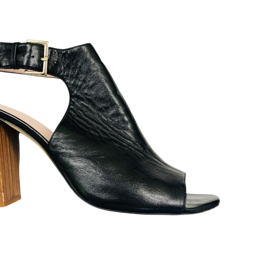 Kate Spade New York Ingrada Womens 10 Shoes Ankle Strap Block Heels Black Brown‎